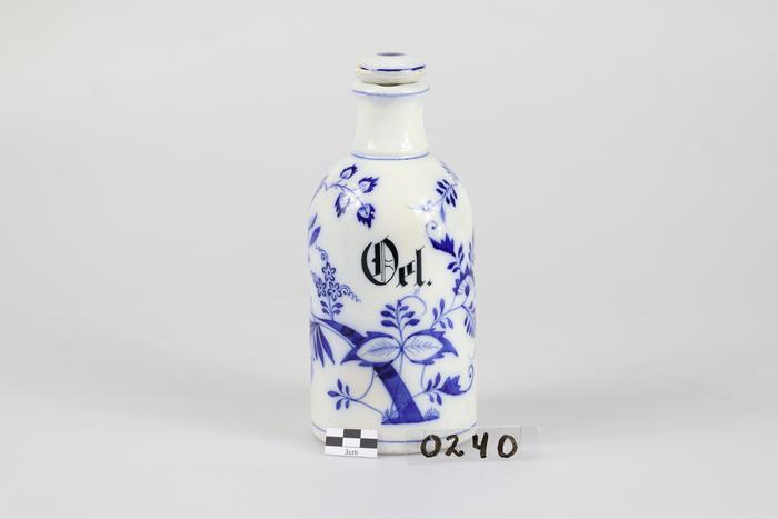 Frasco cerámico para aceite