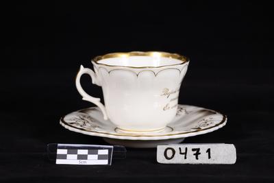 Taza y plato