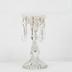 Candelabro de vidrio prensado