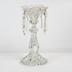 Candelabro de vidrio prensado