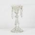 Candelabro de vidrio prensado