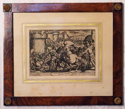 Grabado original de Antonio Tempesta (1555-1630)