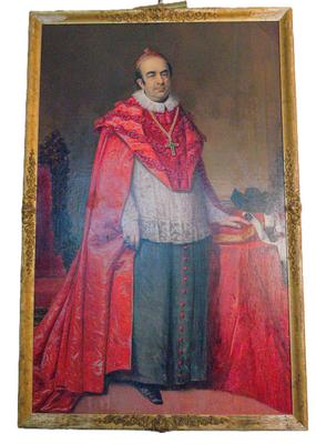 Retrato al óleo de Rafael Valentín Valdivieso Zañartu