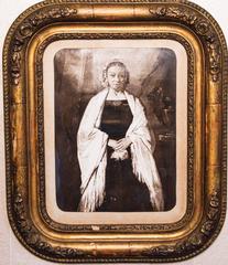 Reproducción de retrato de D. Barbara de Molina y Agüero (1779).