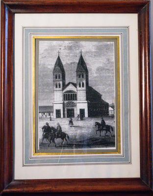 Grabado de Iglesia