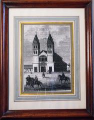 Grabado de Iglesia