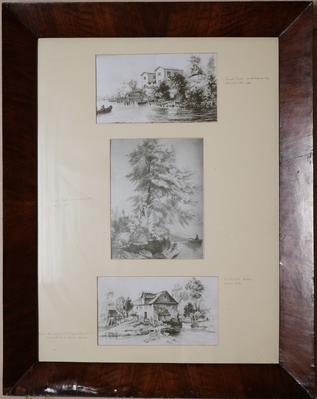 Ilustraciones enmarcadas