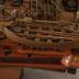 Maqueta de la fragata O´Higgins.
