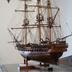 Maqueta de la fragata O´Higgins.