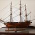 Maqueta de la fragata O´Higgins.