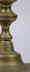 Candelabro de bronce
