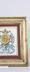 Cuadro del escudo de armas del Gobernador ventura convallo