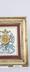 Cuadro del escudo de armas del Gobernador ventura convallo