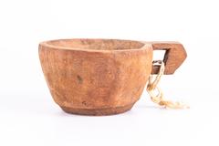 Taza de madera