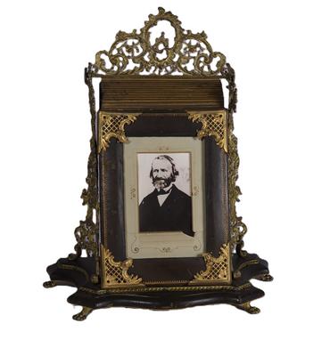 Porta retrato de formato carta de visita