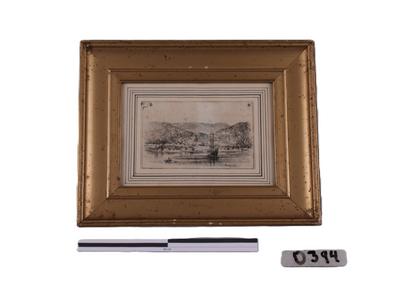 Dibujo de la Bahía de Corral