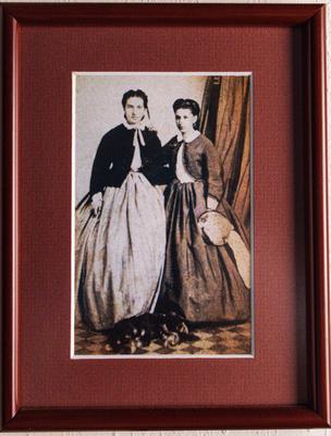 Retrato Clotilde y Guillermina Frick Asenjo