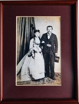 Retrato de Reinhold Harnecker y Guillermina Frick Asenjo